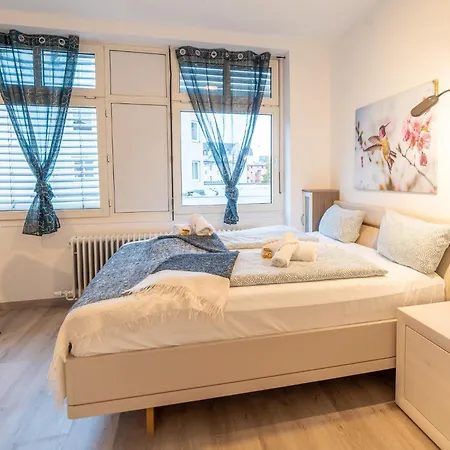 Modernes Mit Kueche, Wlan & Gemeinschaftsbad Apartmán *